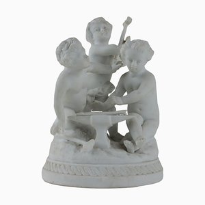 Antique Angels Sculptures from Sèvres Biscuit-VMM-2033284