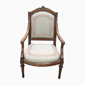 Antique Armchair in Walnut, 18th Century-DCO-1757151