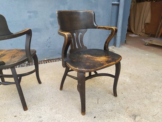 Antique Armchairs by Johnson Ford, Set of 2-EAD-736022