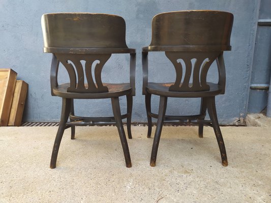 Antique Armchairs by Johnson Ford, Set of 2-EAD-736022