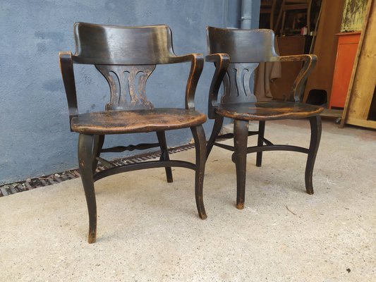 Antique Armchairs by Johnson Ford, Set of 2-EAD-736022