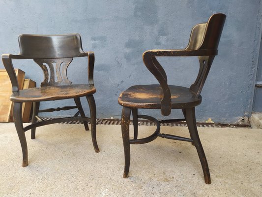 Antique Armchairs by Johnson Ford, Set of 2-EAD-736022