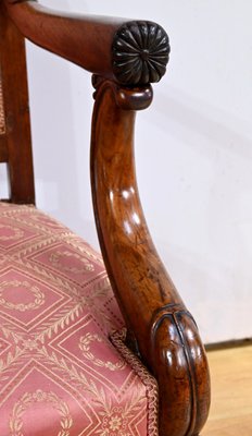 Antique Armchairs in Mahogany, Set of 2-RVK-2020362