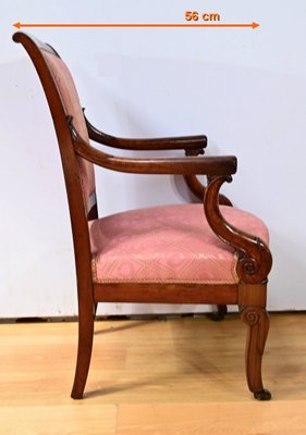 Antique Armchairs in Mahogany, Set of 2-RVK-2020362