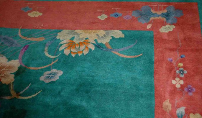 Antique Art Deco Chinese Rug, 1920s-JZV-1371698