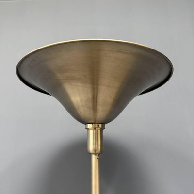 Antique Art Deco Nickel-Plated Floor Lamp, 1920s-NPL-2016949