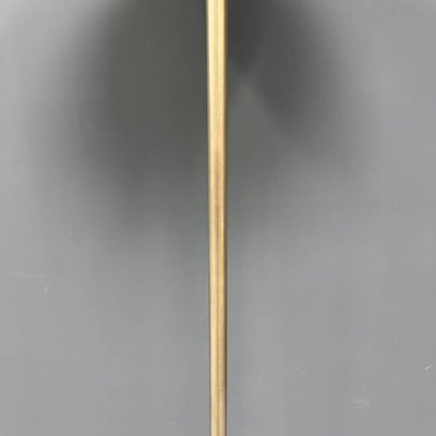 Antique Art Deco Nickel-Plated Floor Lamp, 1920s-NPL-2016949