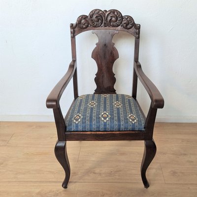 Antique Art Nouveau Armchair, 1890s-WK-2022680