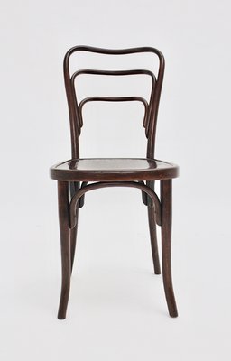 Antique Art Nouveau Bentwood No. 249 Lounge Chair from J. & J. Kohn, 1910s-NB-558369