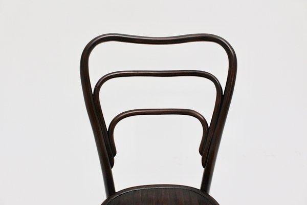 Antique Art Nouveau Bentwood No. 249 Lounge Chair from J. & J. Kohn, 1910s-NB-558369