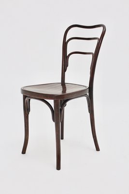 Antique Art Nouveau Bentwood No. 249 Lounge Chair from J. & J. Kohn, 1910s-NB-558369