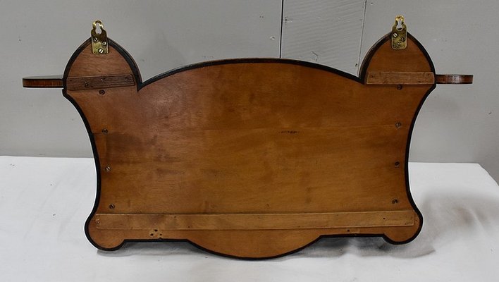 Antique Art Nouveau Blackened Rosewood Shelf, 1900s-RVK-746356