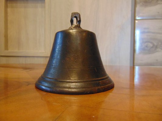 Antique Art Nouveau Bronze Bell-CAQ-654069