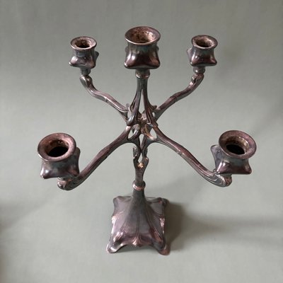 Antique Art Nouveau Candlestick, 1910-ALF-2033610