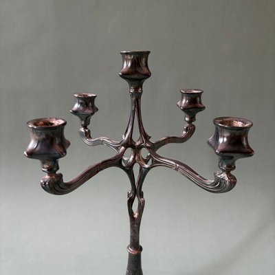 Antique Art Nouveau Candlestick, 1910-ALF-2033610