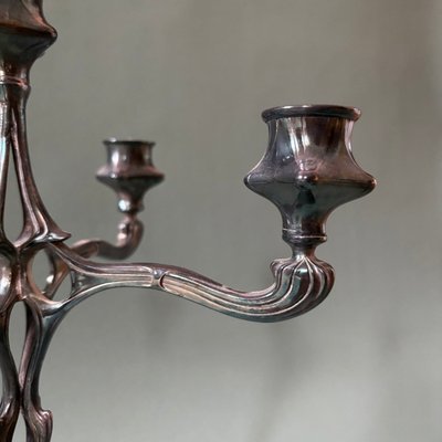 Antique Art Nouveau Candlestick, 1910-ALF-2033610