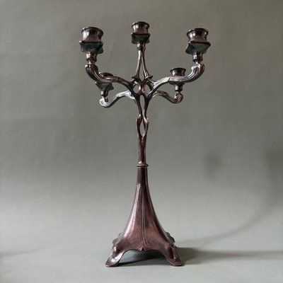 Antique Art Nouveau Candlestick, 1910-ALF-2033610