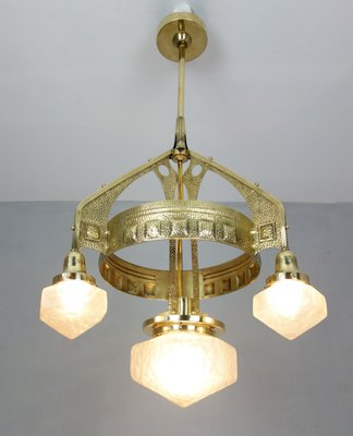 Antique Art Nouveau Ceiling Lamp-FPY-708640