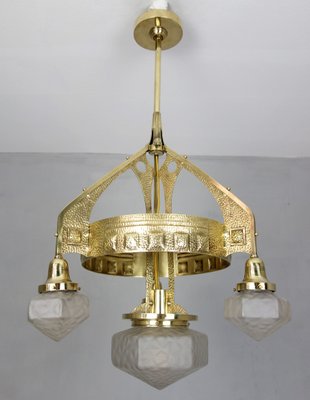 Antique Art Nouveau Ceiling Lamp-FPY-708640