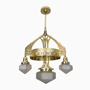 Antique Art Nouveau Ceiling Lamp-FPY-708640