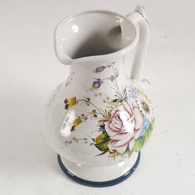 Antique Art Nouveau Ceramic Bassano Jug, 1900s-NJV-885738