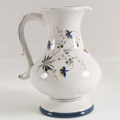 Antique Art Nouveau Ceramic Bassano Jug, 1900s-NJV-885738