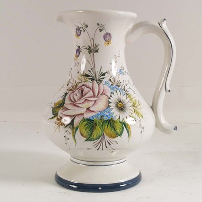 Antique Art Nouveau Ceramic Bassano Jug, 1900s-NJV-885738