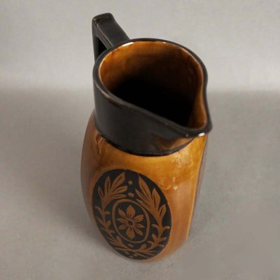 Antique Art Nouveau Ceramic Chocolate Pot-WK-669669