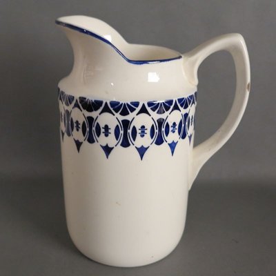 Antique Art Nouveau Ceramic Water Pitcher from Annaburg, 1900s-WK-777136