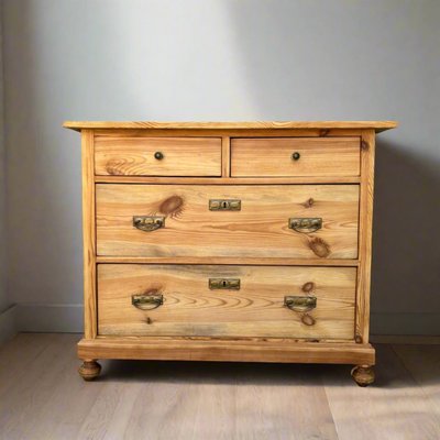 Antique Art Nouveau Chest of Drawers, 1920s-ALF-2033469