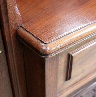 Antique Art Nouveau Mahogany Cabinet, 1900s-RVK-683489