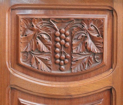 Antique Art Nouveau Mahogany Cabinet, 1900s-RVK-683489