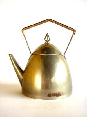 Antique Art Nouveau Metal Teapot from WMF-GKB-836548