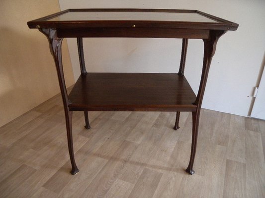 Antique Art Nouveau Side Table, 1890s-FEO-1750121