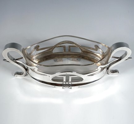 Antique Art Nouveau Silver Centerpiece, 1890s-EMT-2039408