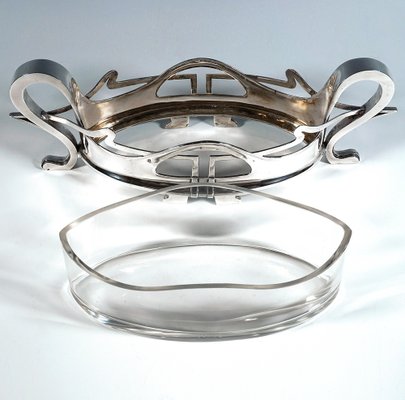 Antique Art Nouveau Silver Centerpiece, 1890s-EMT-2039408