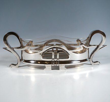 Antique Art Nouveau Silver Centerpiece, 1890s-EMT-2039408