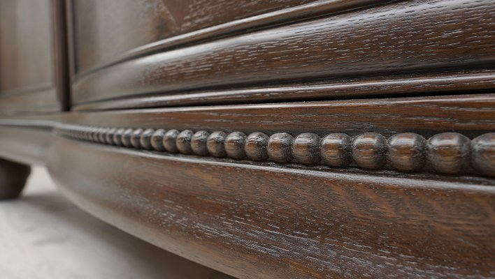 Antique Art Nouveau Style Oak Sideboard, 1920s-ZFH-2033651