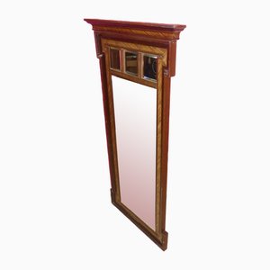 Antique Art Nouveau Wall Mirror in Oak-AFE-2027968