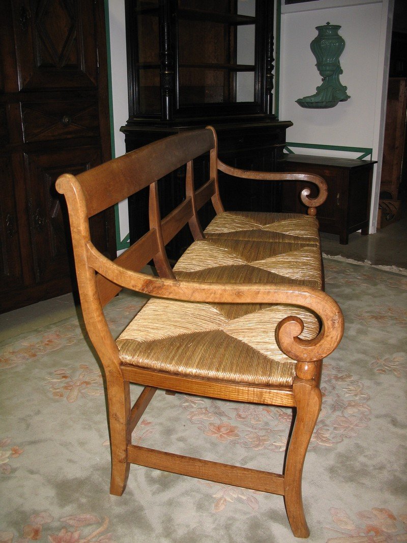 Antique Ash Bench