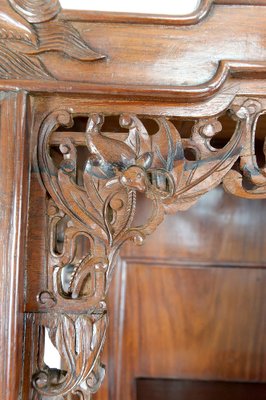 Antique Asian Cabinet in Carved Wood, 1880-XNH-1816669