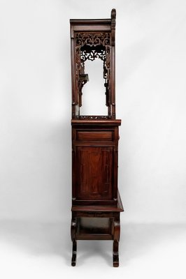 Antique Asian Cabinet in Carved Wood, 1880-XNH-1816669