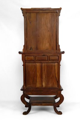 Antique Asian Cabinet in Carved Wood, 1880-XNH-1816669