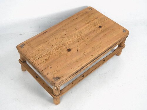 Antique Asian Style Living Room Coffee Table, 1870s