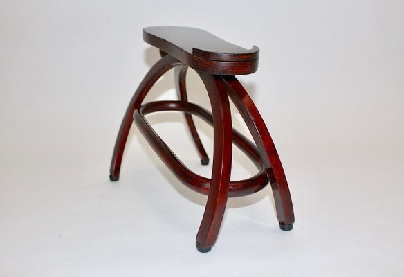 Antique Austrian Shoe Stool by Josef Hoffmann for Thonet, 1900s-NB-655125