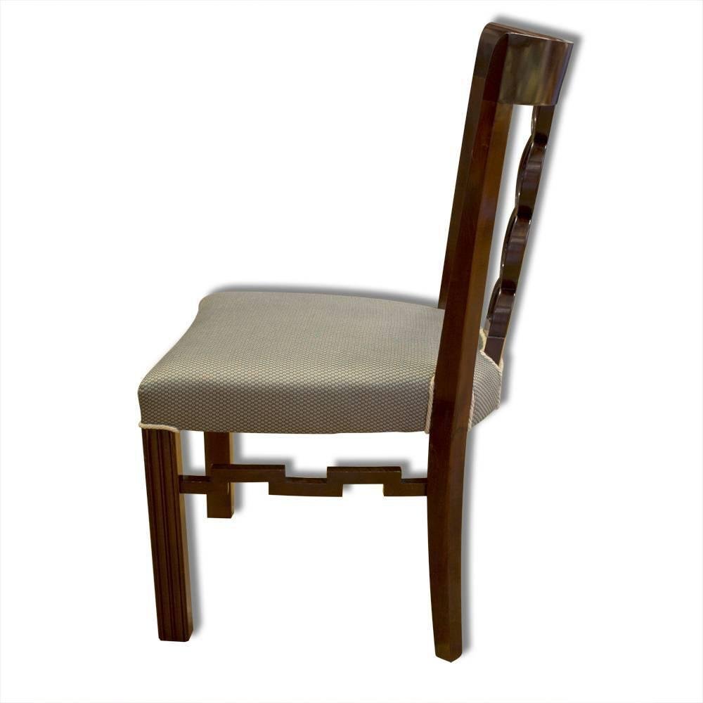 Antique Austro-Hungarian Cubist Chairs, 1910s, Set of 2