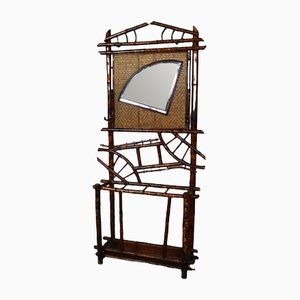 Antique Bamboo Hall Stand-PMI-1370975