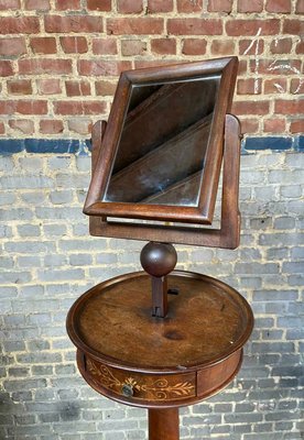 Antique Barber Mirror Stand-DWL-1347163