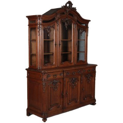 Antique Baroque Buffet Top Display Case, 19th Century-DXD-1148232