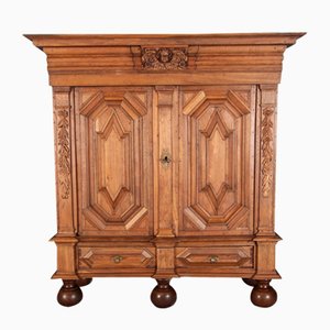 Antique Baroque Cabinet in Oak, 1700-DXD-1789381